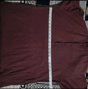 Khadi Men's Brown Kurta