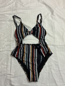 Once piece backless swim suit super Y2K