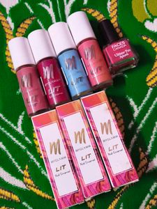 MyGlamm &amp; Faces Canada Nail Polish Set 8