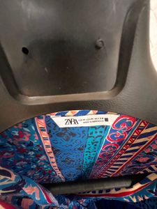Boho Print Wrap Crop Top