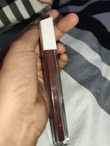 Deep Brown Matte Lipstick Swatch