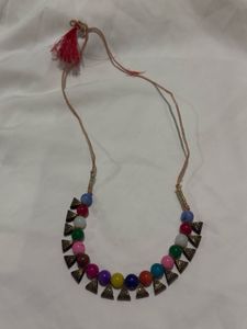 Boho Beaded Necklace