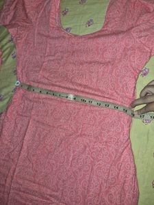 strawberry color suit