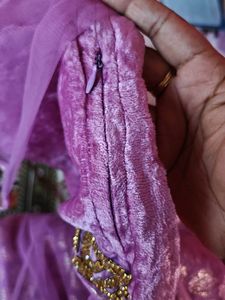 Beautiful Purple Ethnic Anarkali(40-44 size)