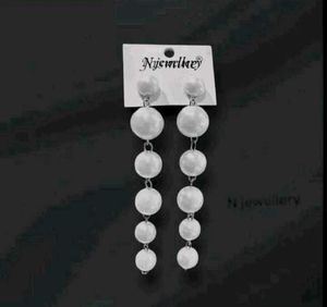 Elegant Pearl Drop Earrings