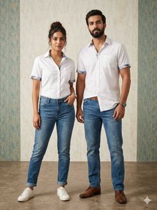 Classic White Short Sleeve Shirt