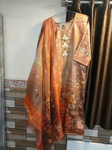 New Elegant Printed Kurta Set