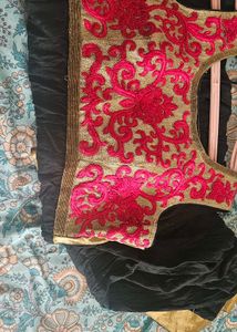 Anarkali Suit In BLACK WITH thread Embroidery