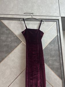 Elegant Velvet Midi Dress