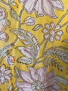 Yellow Floral Kurta