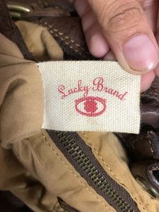 vintage  Brown pure Leather Hobo Bag