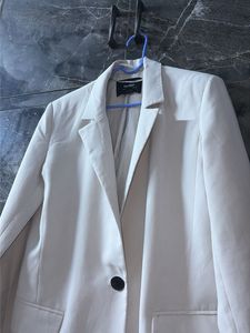 White Formal Blazer in M size