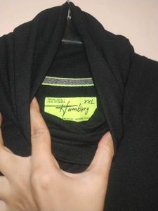 men's Black Turtleneck Sweater