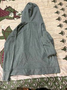 Grey Champion Zip-Up Hoodie