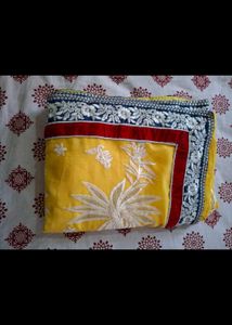 Elegant Embroidered Saree