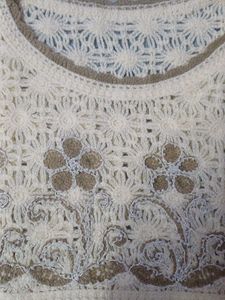 Boho Lace Trimmed Blouse