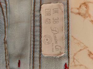 Men's Light Wash Denim Shorts