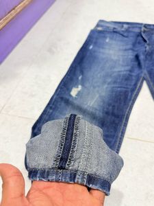 Diesel Men's Blue Selvedge Jeans
