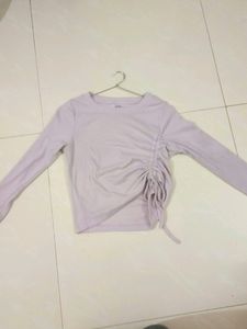 Lavender Crop Top