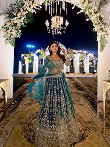 💙✨️Lehga For Reception Wear✨️💙