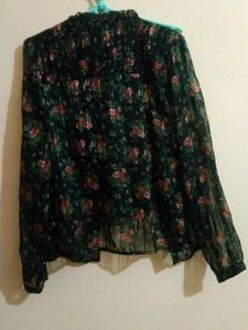 Floral Print Jacket