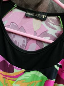 Vibrant Floral Print T-Shirt