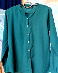 Emerald Green Blouse