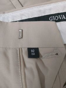 Giovani Beige Casual Pants