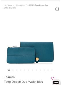 Hermes Mini Wallet