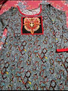 Elegant Printed Kurta