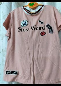 Pink Graphic T-Shirt