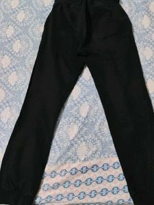 Black Joggers with "Set Your Own Rules"