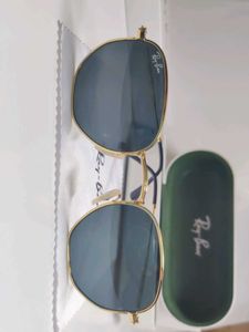 Ray-Ban Gold Frame Sunglasses