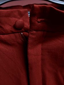 Stylish Red Trousers