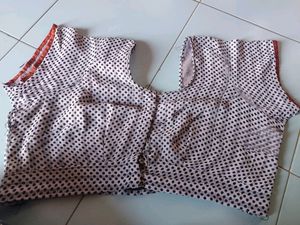 "Discount Offer"Printed Saree With Blouse