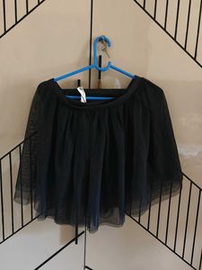 Girls' Black Tulle Skirt
