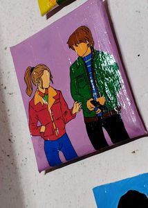 Handmade Stranger Things Art Set