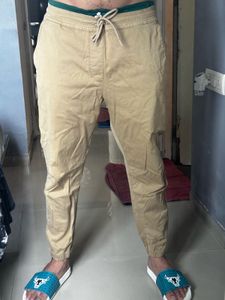 Zara Men's Brown Jogger Pants