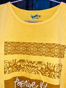 Mustard Yellow Tshirt