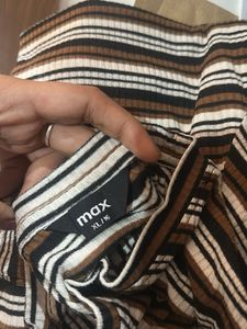 Striped Ribbed Knit Top | Clearance Sale