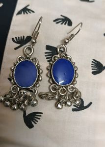 Combo Jhumki black and blue Earring