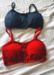 Pack of 2 Pcs Women'sSpandex & Cotton Padded B
