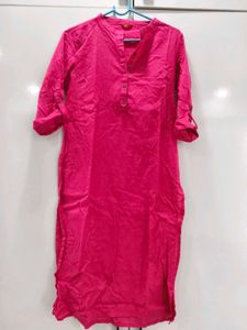 W Vibrant Pink Kurti