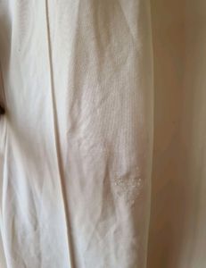 White Puff Sleeve Mini Dress