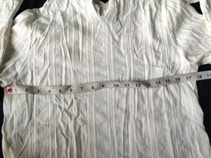 Elegant White Top - 36 bust