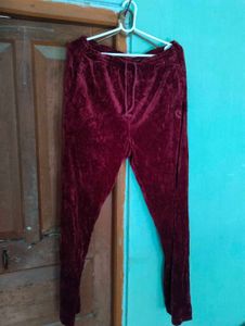 length 44,Velvet Joggers