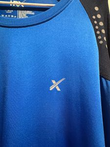 HRX - Men's Blue Long Sleeve Athletic Jersey