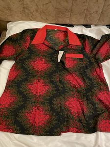 Vintage Floral Button-Up Shirt