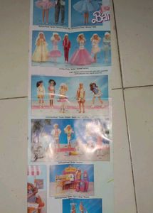 Vintage Barbie Catalog Page