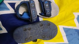 Title: Stylish Blue &amp; Grey UTN Classic Kids Sandal